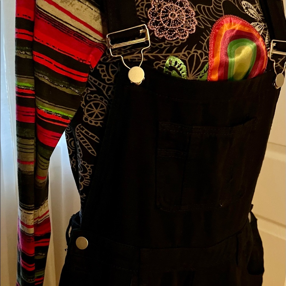 SHEIN Ragged STYLE OVERALLS